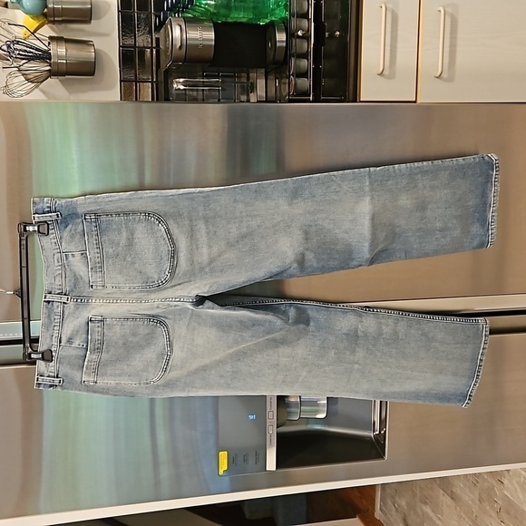 💕DOEN💕 Doen x Dronme Denim Dronme Jeans ~ Kims Wash Blue 31 NWT - Picture 12 of 16